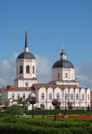 Богоявленский кафедральный собор города Томска - фото Андрея Сорокина